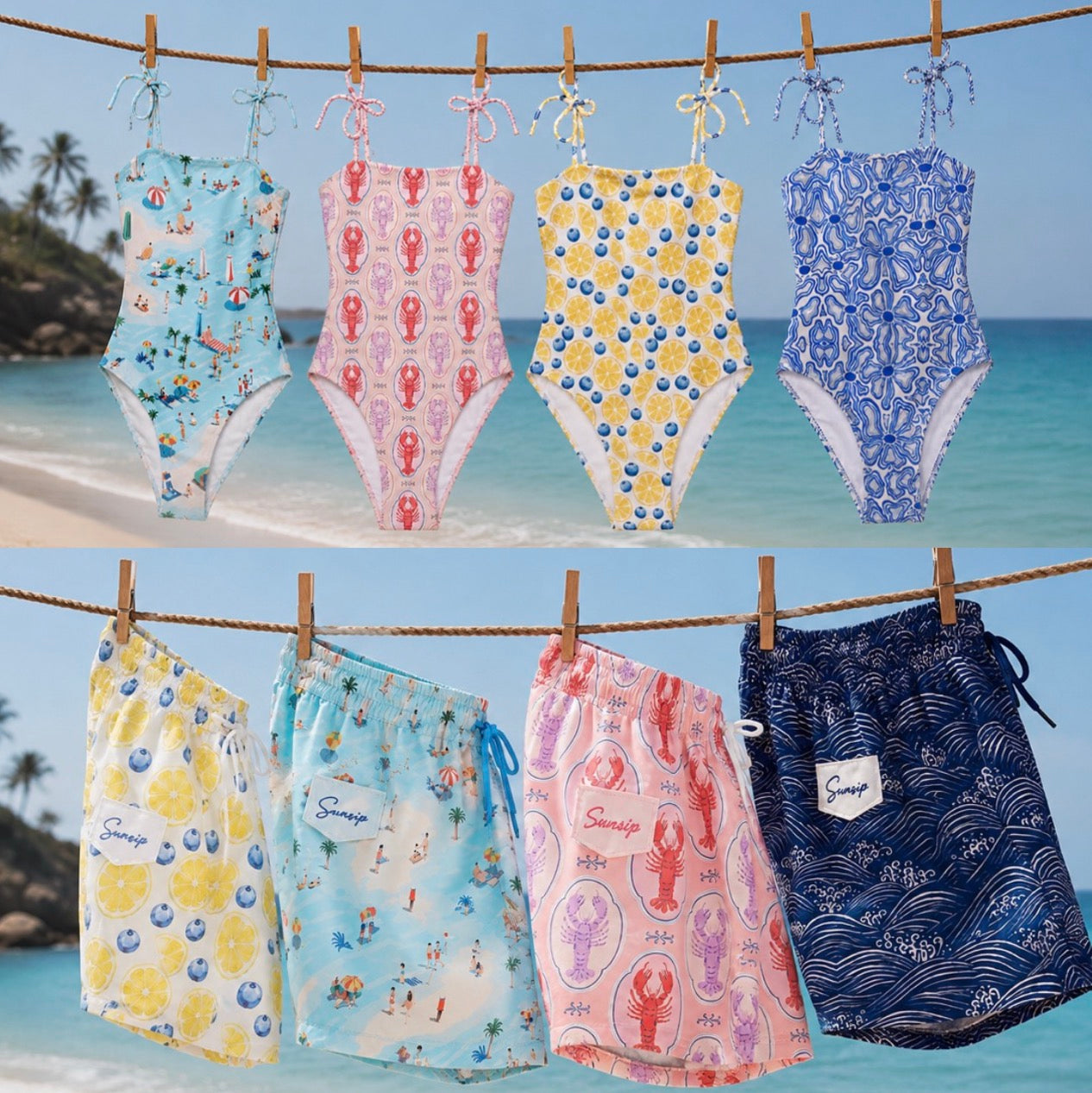 Womens swimwear