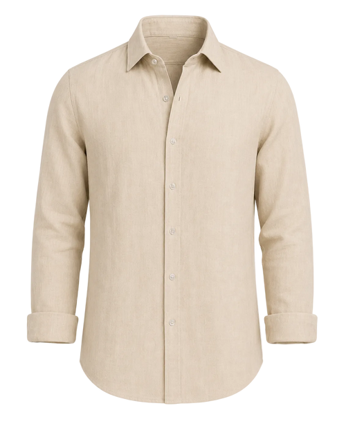 BEIGE LINEN SET