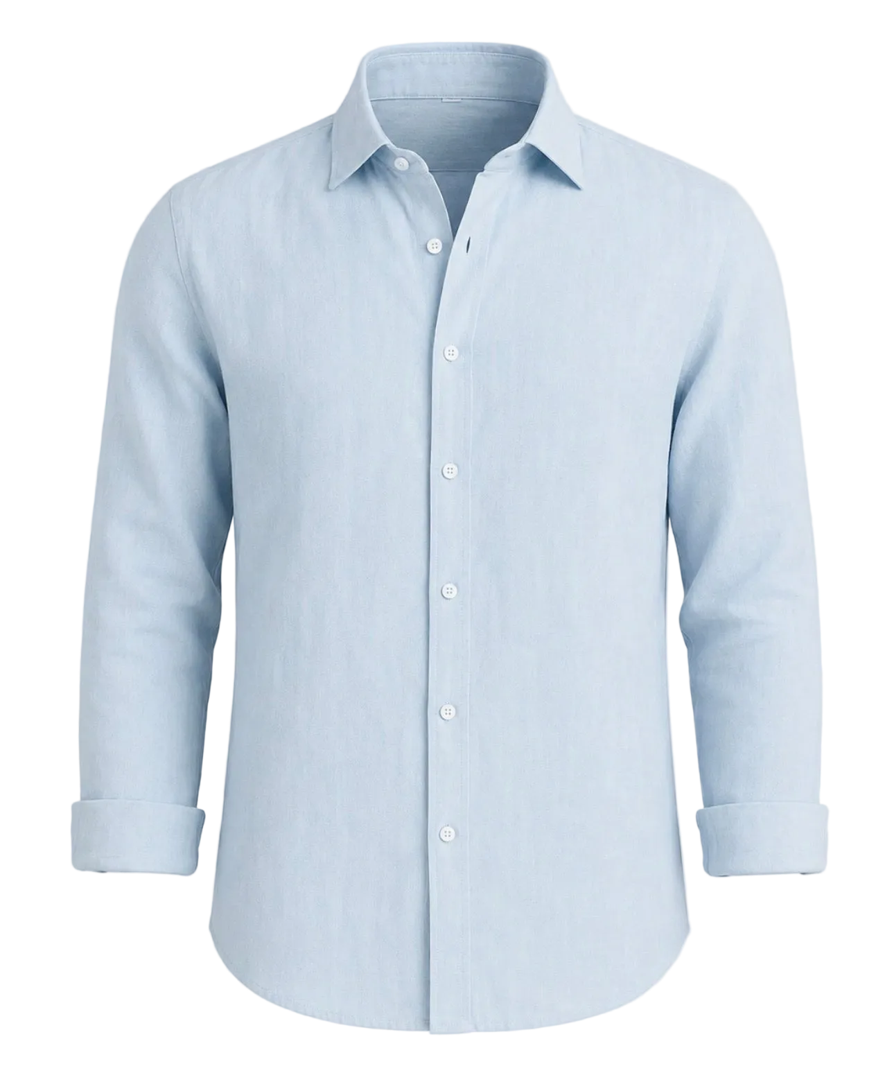 LIGHT BLUE LINEN SET